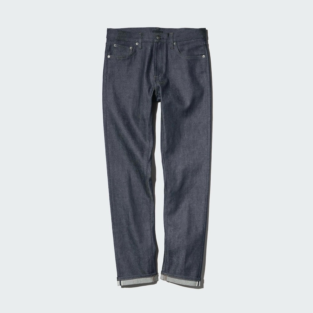 Uniqlo Men's Stretch Selvedge Slim Fit Jeans size 33x32